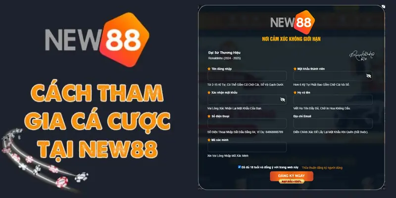 NEW88 17 Cách tham gia cá cược tại New88
